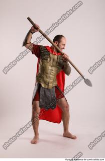 MARCUS STANDING POSE WITH SPEAR